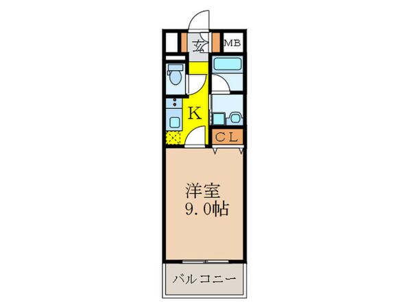 セレッソコート新大阪(613)の物件間取画像